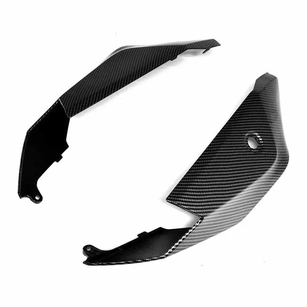 هيدرو انخفض ألياف الكربون إنهاء الذيل الخلفي غطاء مقعد جانبي هدية لكاواساكي ZX-10R 2021 2022 ZX10R