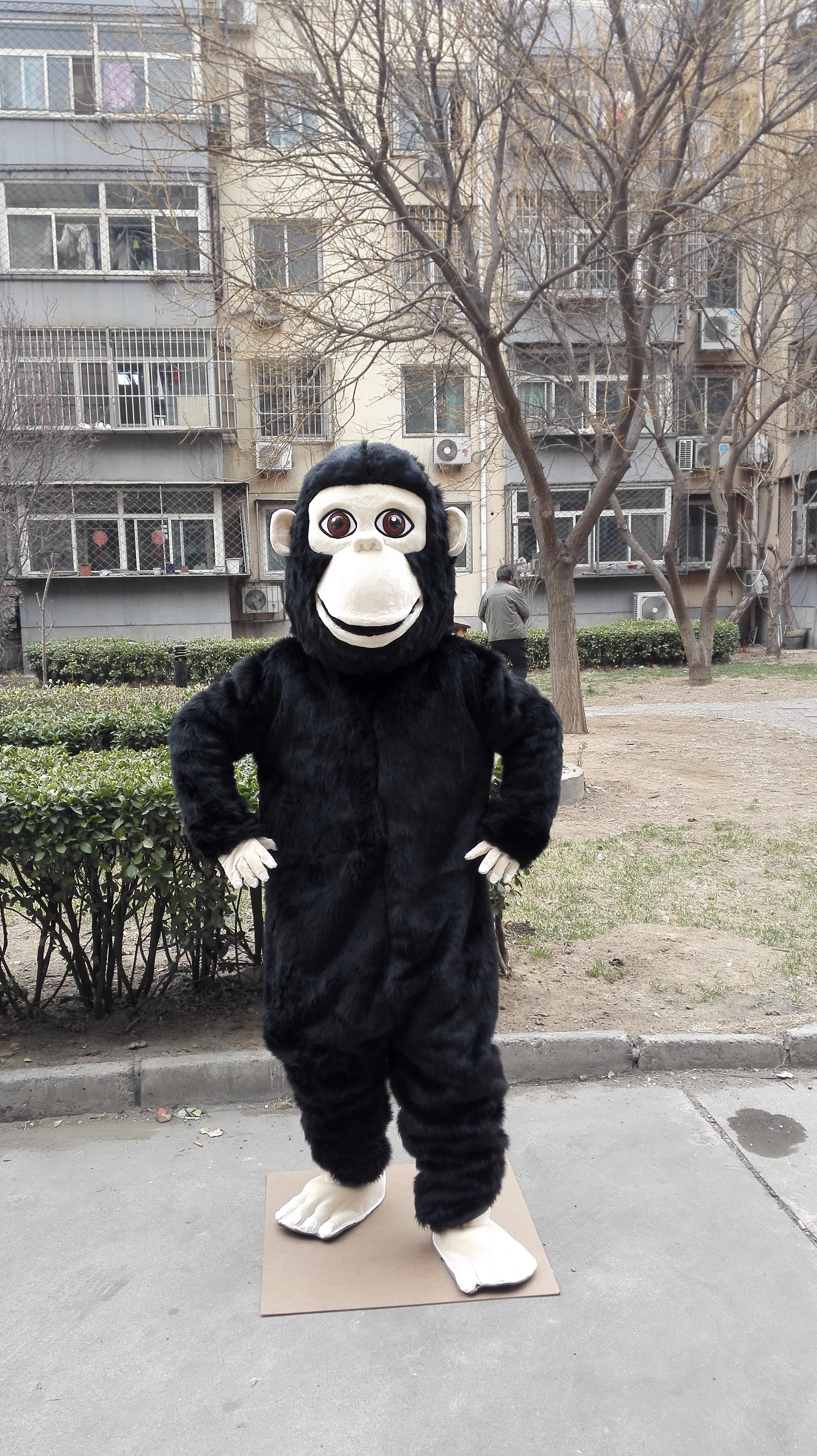 APE マスコット衣装猿ゴリラマスコット衣装カスタムファンシー衣装アニメコスプレキットマスコットテーマファンシードレス