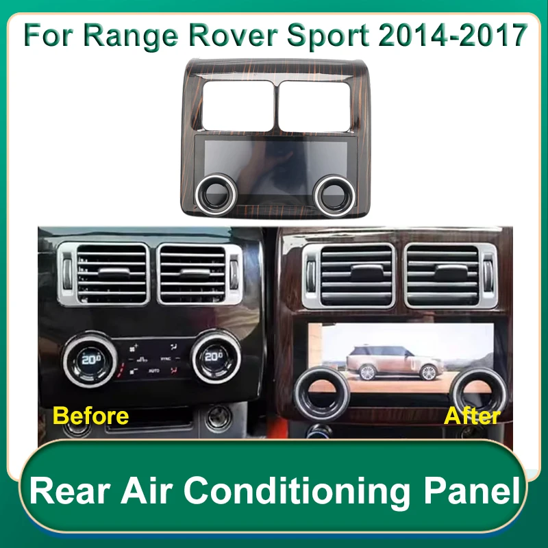 LCD Rear Air Conditioning Screen For Land Rover Range Rover Vogue L405/Sport L494 2013-2017 Voice AC Panel Display Control Touch