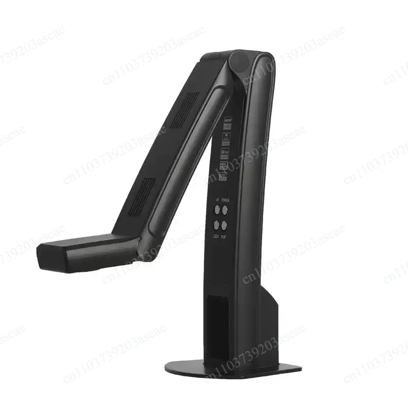 Portable Foldable Document Camera Visual Presenter Adjustable Arm Book & Notes Scanner with Control Buttons