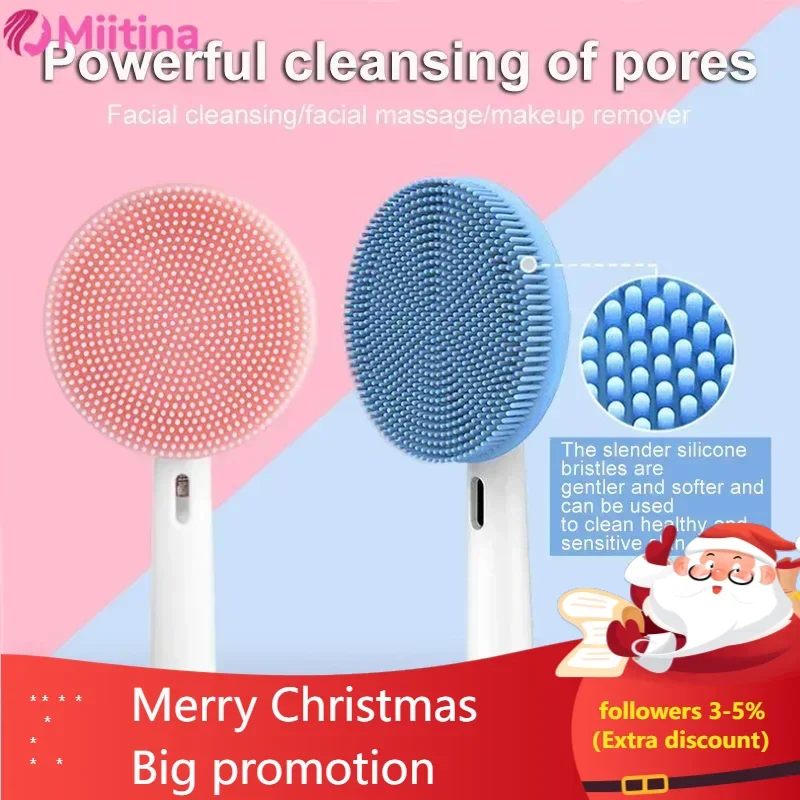 

Electric Toothbrush Facial Cleanser Brush Head Silicone Facial Cleanser Brush Head Skin Care Silicon Brush Facial Tools