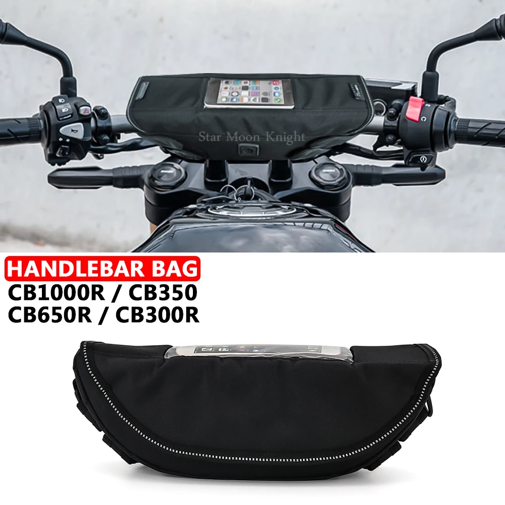 

For Honda CB1000R CB 1000 R CB650R CB350 CB300R Motorcycle Accessories Waterproof Bag Storage Handlebar bag Travel Tool bag