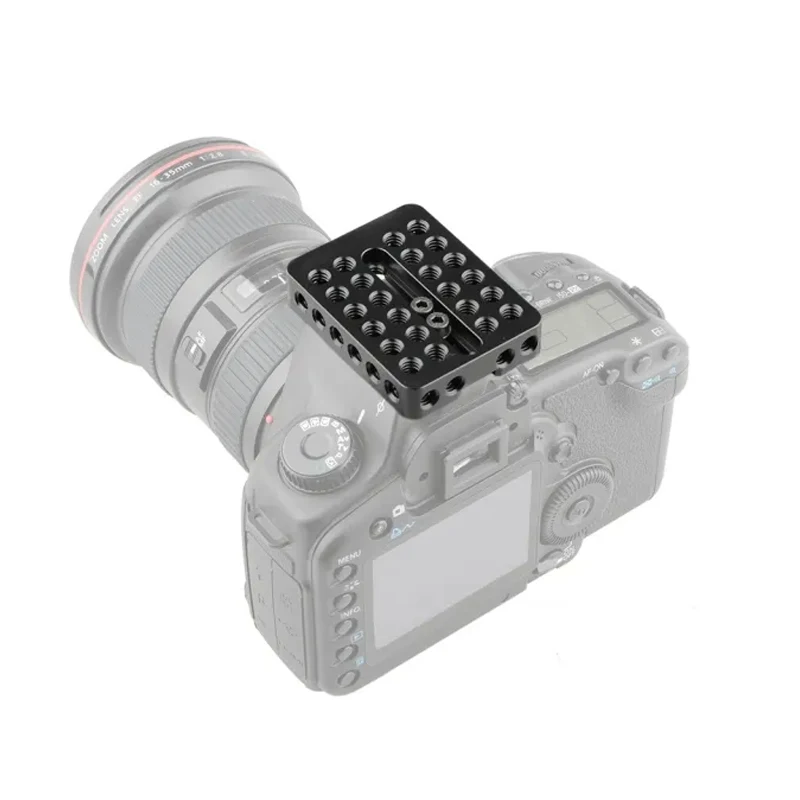 CAMVATE Top Mounting Plate For Canon 60D/70D/50D/40D/7DMarkII/5DMarkII/5DMarkIII/Nikon D7000/D7100/Sony A99/A7/A7II/GH4/GH3/GH2