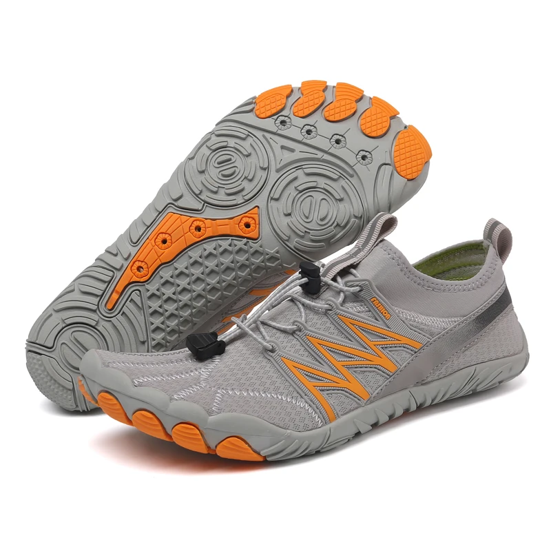 Wading Shoes Men Women Upstream River Beach Aqua Water Barefoot Shoes For Fishing Swimming Amphibious Sneakers Quick-Drying