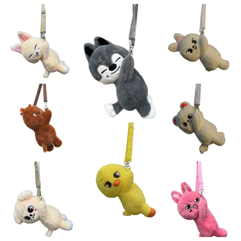 NUEVO Juguete de Peluche SKZOO Doll STRAY KIDS, Peluche de Kpop, Animales de Peluche: Lobo, Oso, Zorro, Pato, Muñeco de Peluche Suave, Regalo