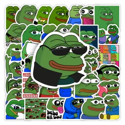 Funny Pepe Frog Stickers Cool DIY Gift Kids Toys Waterproof Decal for Phone Laptop Scrapbook Skateboard Cups Notebook Decorative