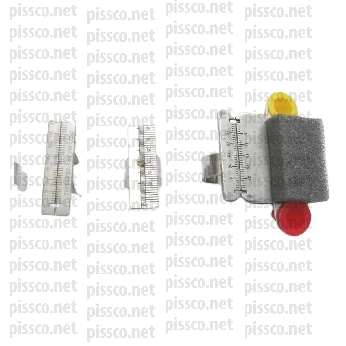 Dental Endo Aluminum Dental Rulers Measuring Scales Endodontic Finger Ruler Dentist Tools | Endo Finger Ruler Autoclavable