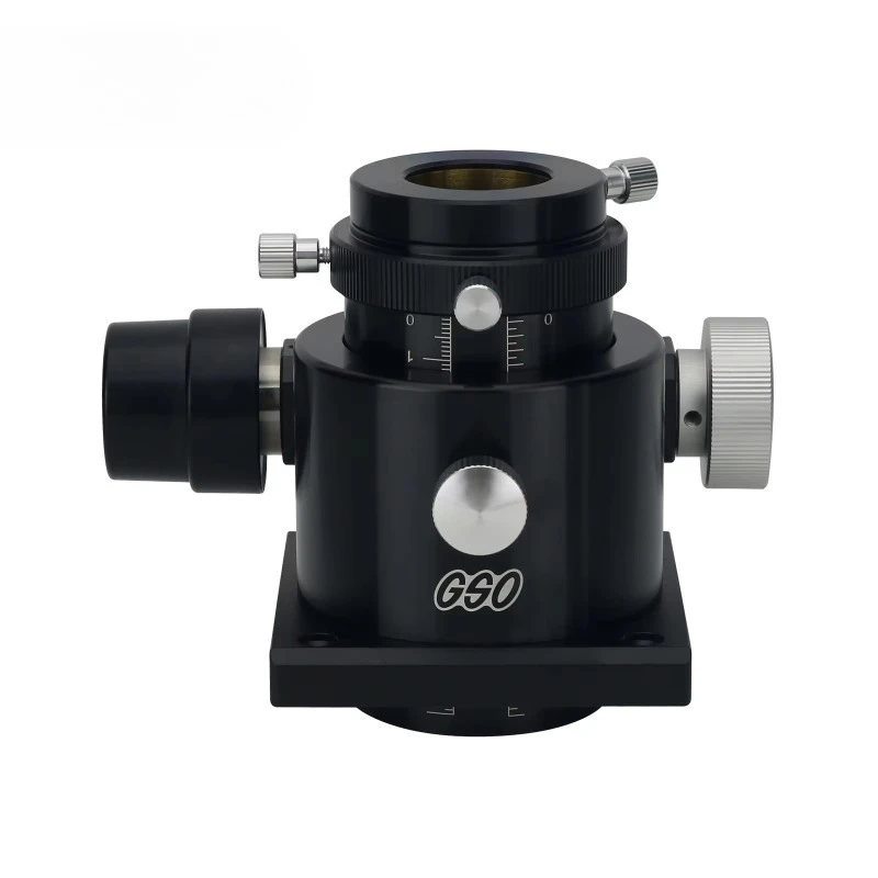 GSO 10:1 Precision Micro Crayford Style Focuser 2-inch Dual Speed Toothless Focuser for Newtonian Reflector