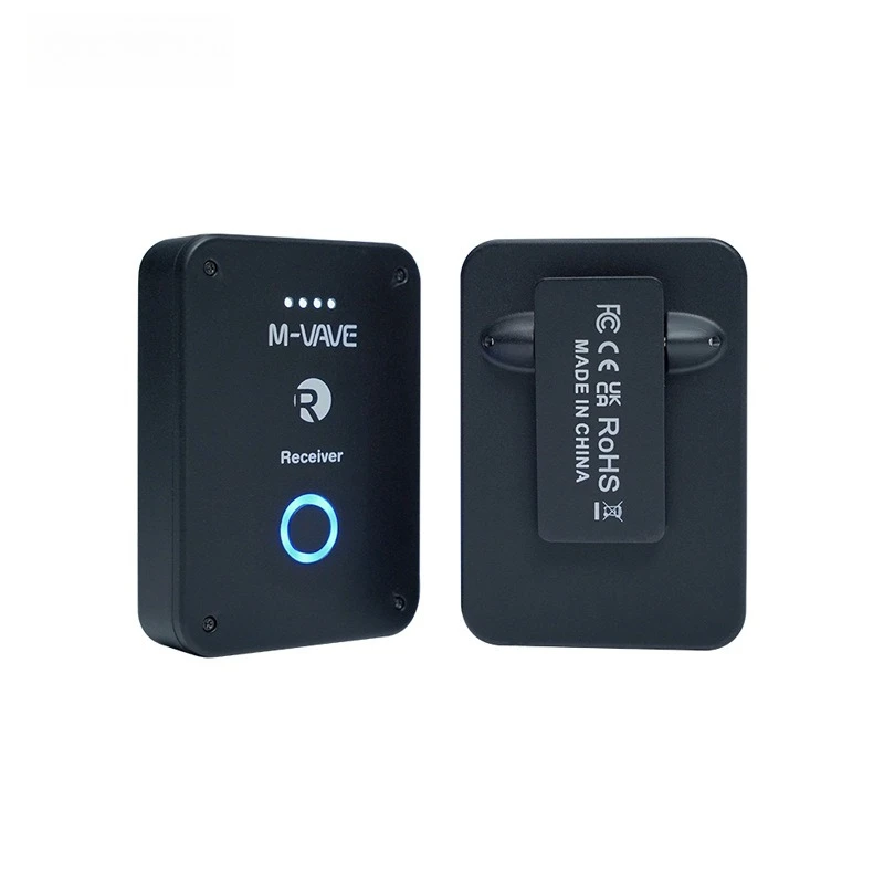 Wireless In Ear Monitor System 2.4G with Clip On Microphone for Guitar Singing Performance Live Streaming
