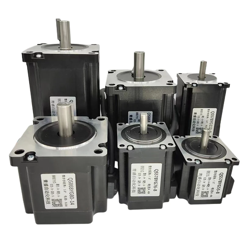 لسلسلة 57/86 محرك متدرج هجين على مرحلتين لمعدات آلة النقش 4NM/8NM/12NM جودة عالية