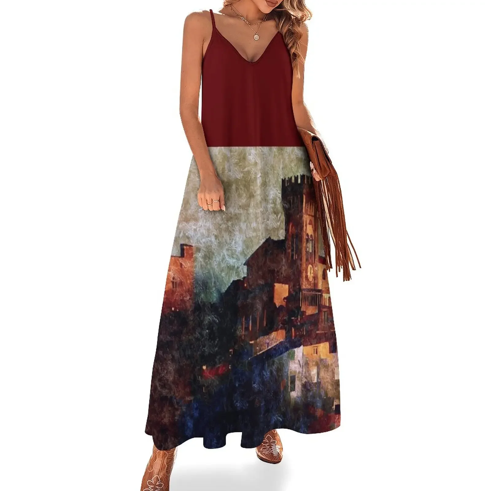 

Ghivizzano Alto Sleeveless Dress summer dresses for women 2025 Women's long dress Summer women's clothing ceremony dresses Dress