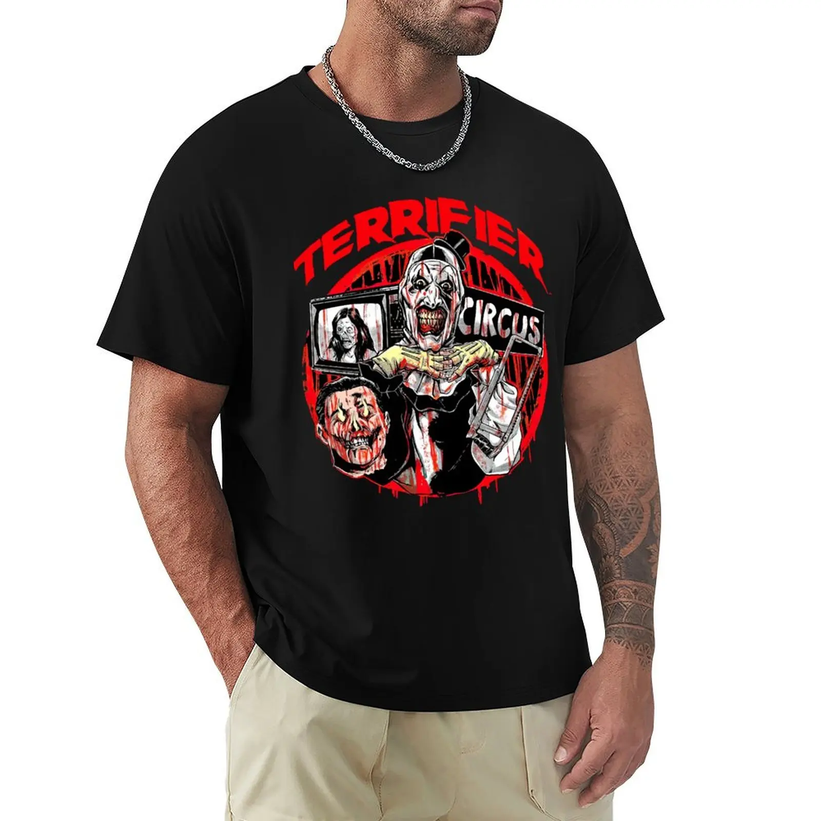 

Terrifier Smile Officially T-Shirt cotton graphic tees animal prinfor boys tshirts personalised mens t shirts