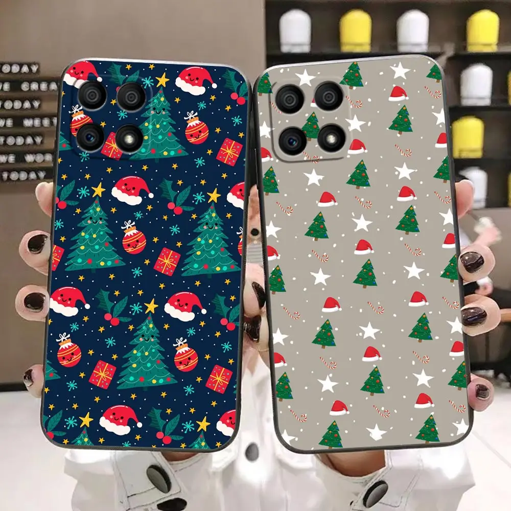 Merry Christmas Everyone Phone Funda Coque Case For Honor 9X 9 8 8X Max 80 70 60 50 30 20 NOTE 10 TPU Case Capa Shell Cover