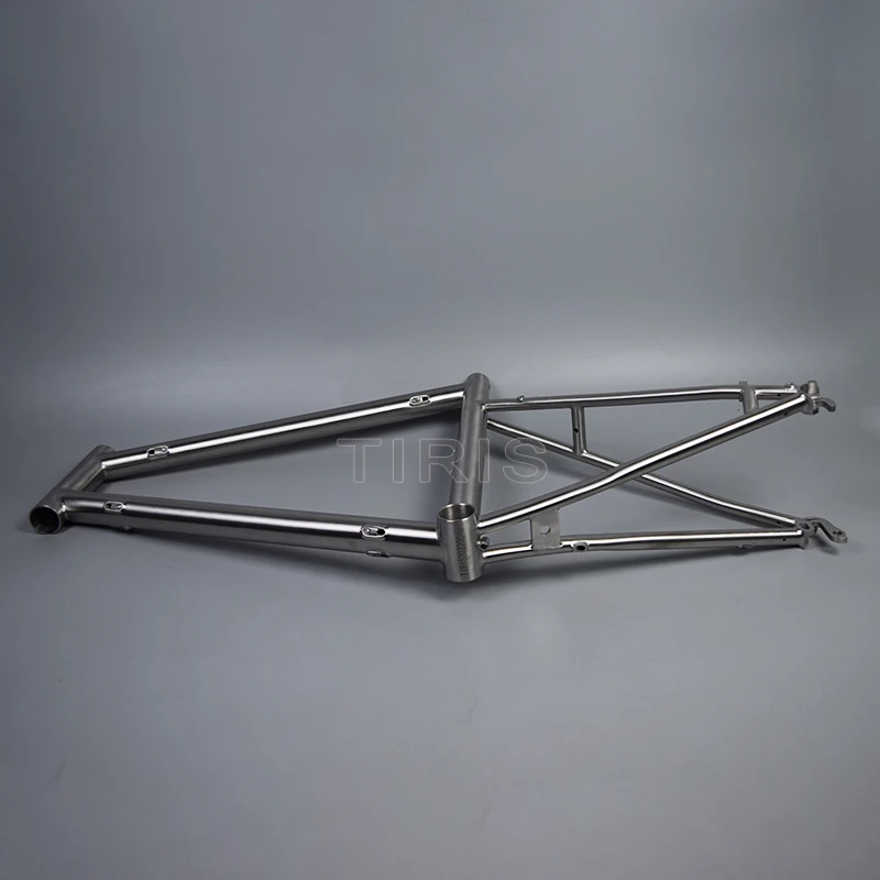 TIRIS-XL1 Titanium Mini Velo Bike Frame, 20 \