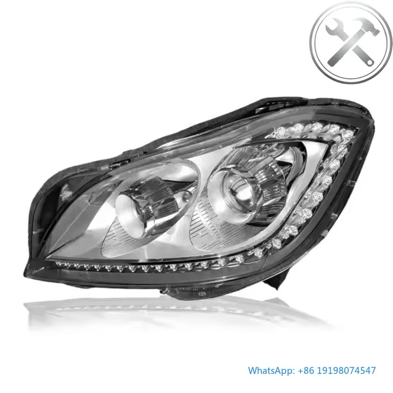 

Hot Selling 2010 Compact Sedan White Full LED Headlights Assembly 6000K Projector Waterproof Auto Spare Parts