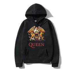 Felpa con cappuccio Queen Band Hard RocK autunno inverno Hip Hop Designer Pullover in pile maglione felpe vestiti