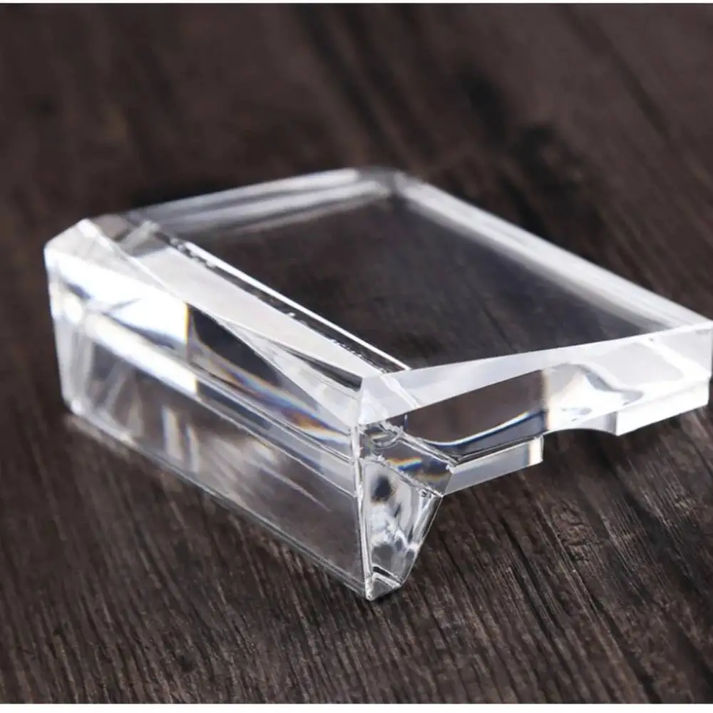 Acrylic Table Tent Sign - Price Tag Holder Menu Display Stand for Desktop