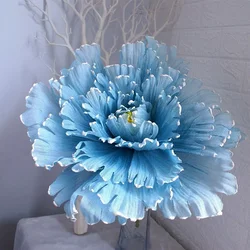50CM Large Artificial Peony Flower Wedding Decoration Showcase Photography Studio Linen Flower Shopping Mall Festival Decoration