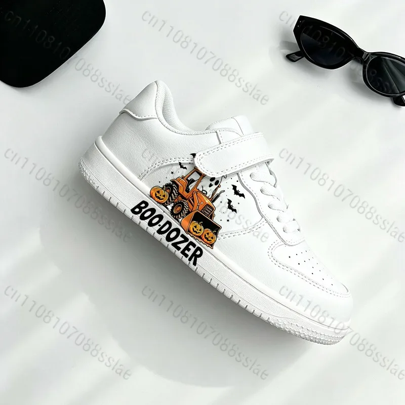 Picture 4: Halloween 7-18 Year Old Children Flat Shoes for Boys Girls Popular Outdoor Street Light Walking Shoes Selection Holiday Gift