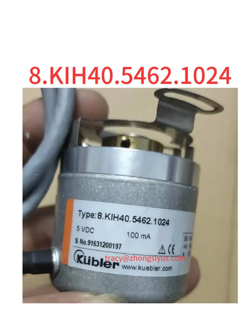 Used 8. KIH40.5462.1024 hollow shaft encoder, aperture 6mm straight hole encoder test OK