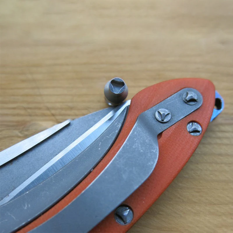 Picture 5: Knife Handle Stainless Steel Spindle Screws Removal Tool Wrench for Microtech Kevin WildBoar Matrix Whaleshark DOC Delta Force