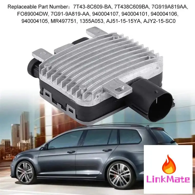 

Car Cooling Fan Control Module 941013801 940009402 For Land Rover Freelander II 07-15 Ford Mondeo S-MAX Volvo XC60 XC70