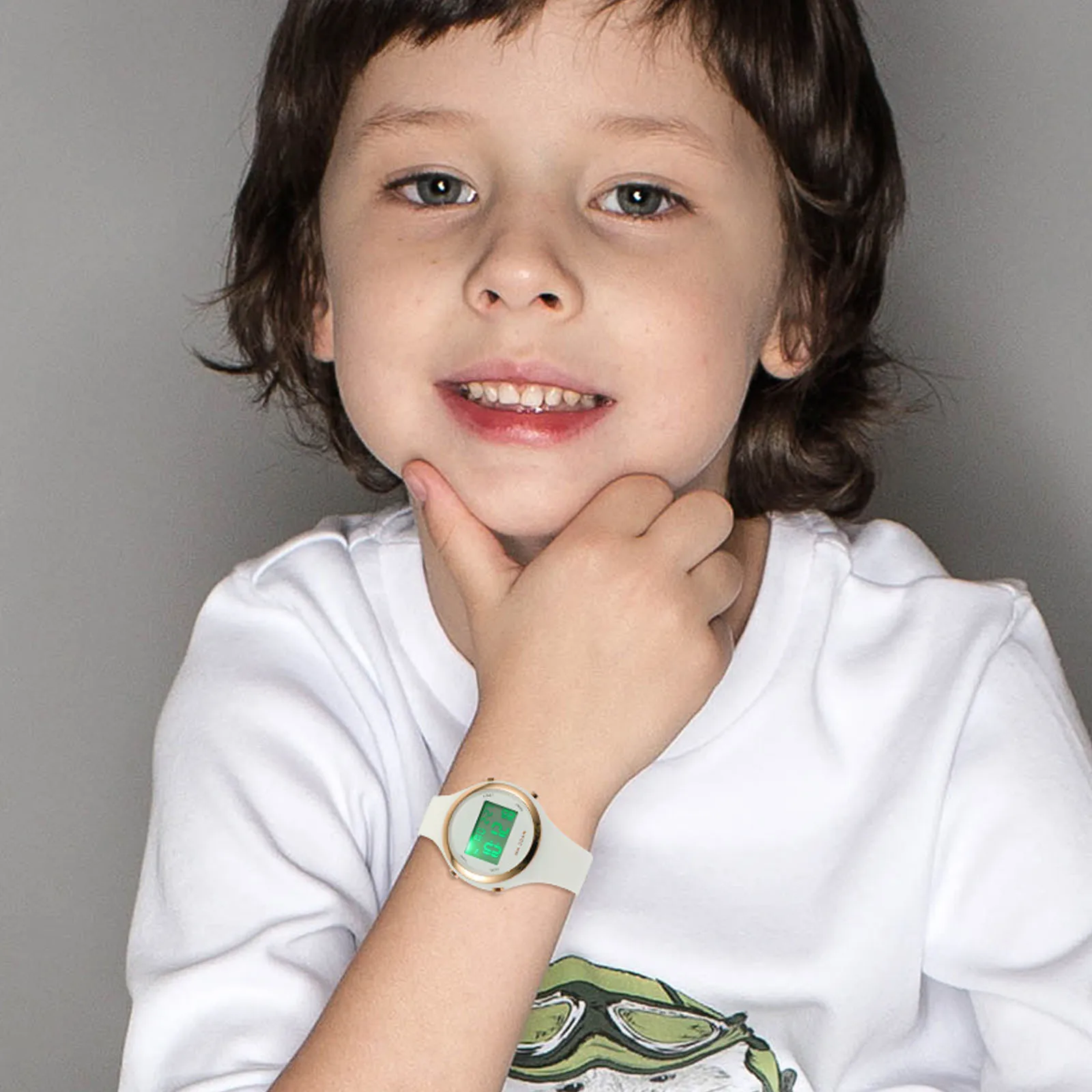 

Digital Sports Watch Large Screen Timing Outdoor Alloy Waterproof Men Quartz Wristwatch Multi Function Fitness Sportive