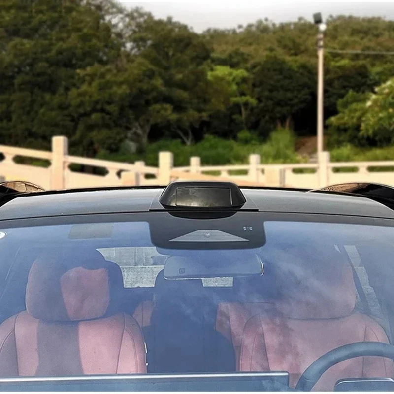 ل Lixiang L7 L8 2022 2023 2024 سيارة ليدار غطاء الزخرفية الليزر الرادار الغطاء الواقي الكسوة ABS اكسسوارات