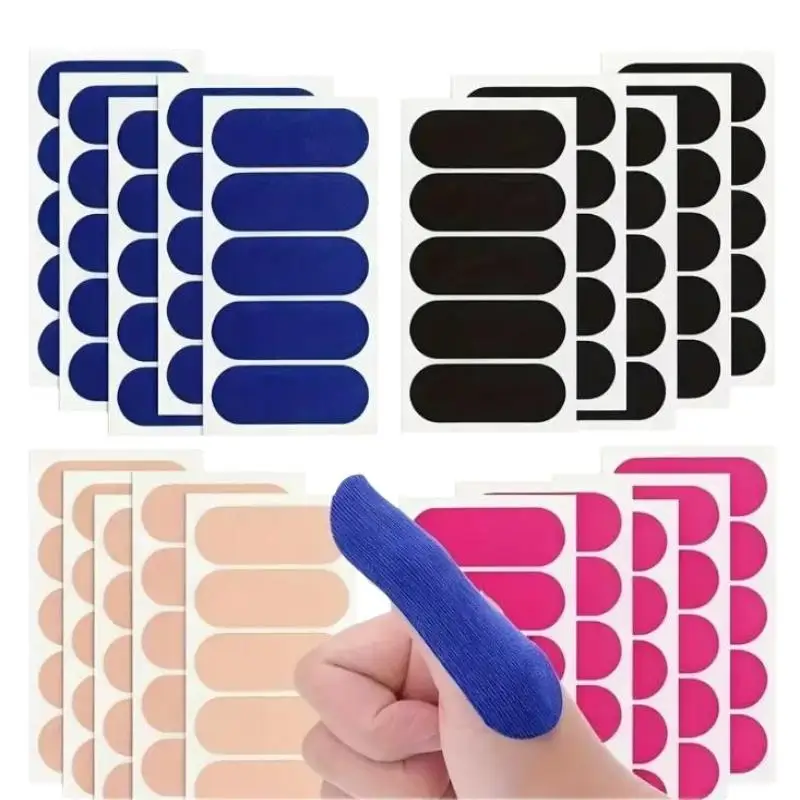 10 Stück Elastische Sport-Fingerschutz-Bandagen Bowling Daumenstützen Anti-Reibungs-Fingerwickel Schutzpflaster – Detail 8