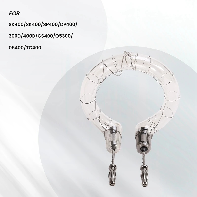 Tabung kilat profesional 400Ws untuk Godox SK400/SK400/SP400/DP400/300D/400D/GS400/Q5300/05400/TC400 Flash