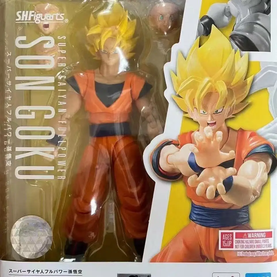 

В наличии: Фигурка Bandai S.H.Figuarts Dragon Ball Z Cell Games Super Saiyan Full Power Son Goku, аниме-модель, подарок