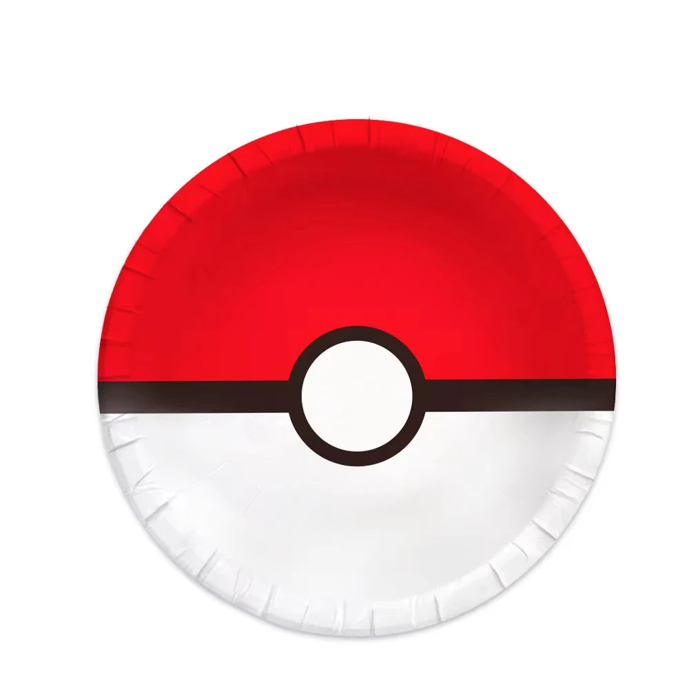 Pokemon Geburtstag Party Einweg Party Platten Pikachu Thema Tischdecke Charakter Ballon Geburtstag Dekoration Baby Dusche Suppli – Detail 5