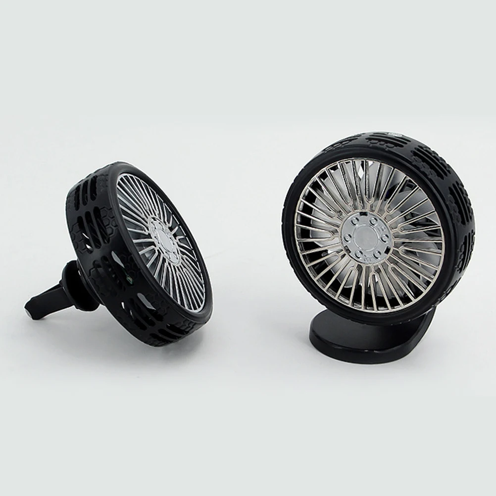 

Small Fan Aromatherapy Electric Car Desktop Household Scents Air Freshener Black Summer