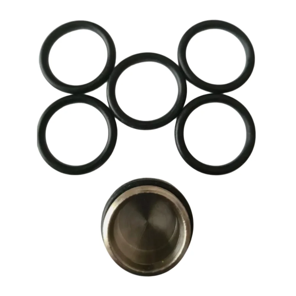 5Pcs Radiator Valve Sealing O Rings Central Heating Bleed Cap Gasket Replacement Spare Seals For Household Heating System Repair