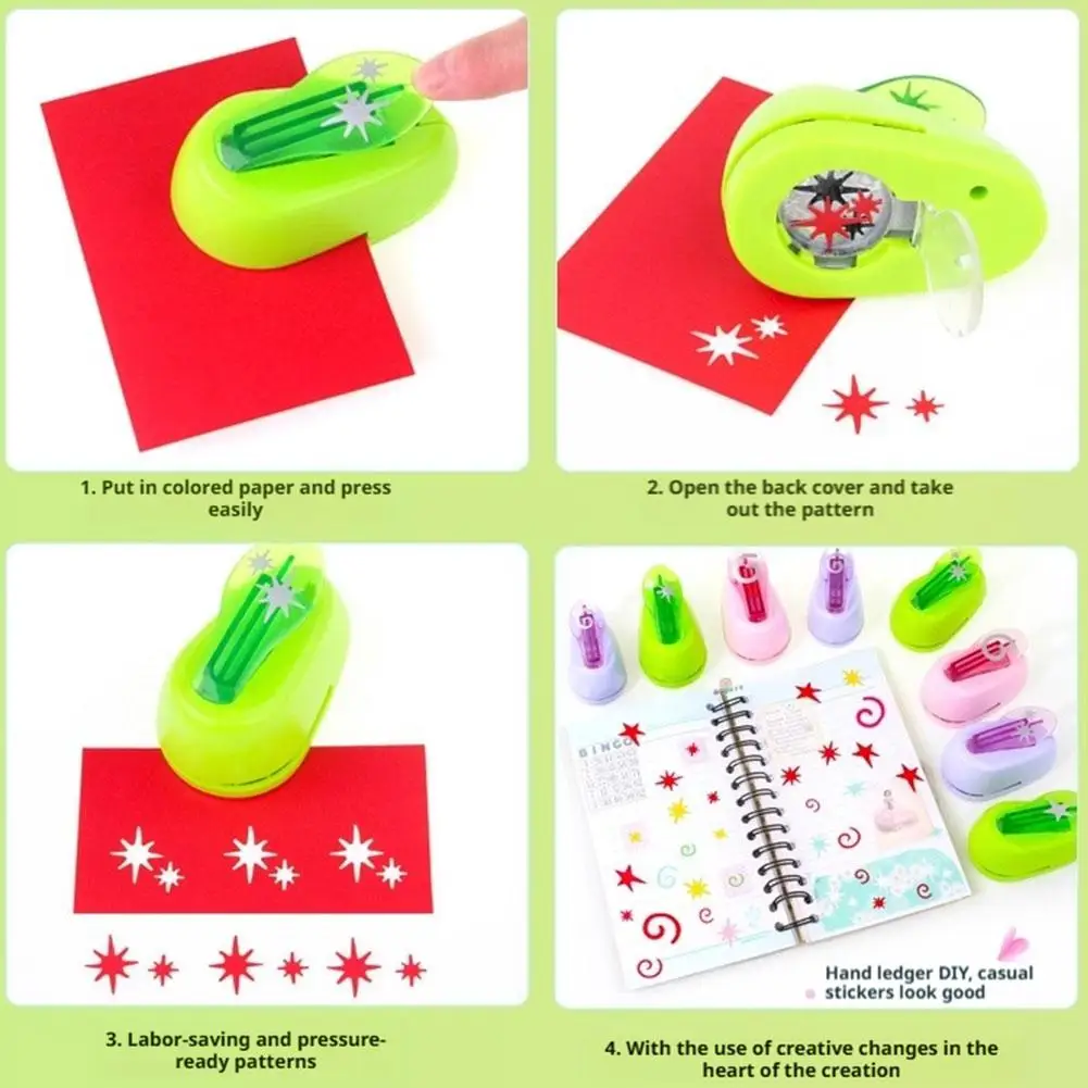 New Stamp Shape Craft Punch DIY Scrapbooking Machine Paper Cutting Labor-saving Punch Embosser