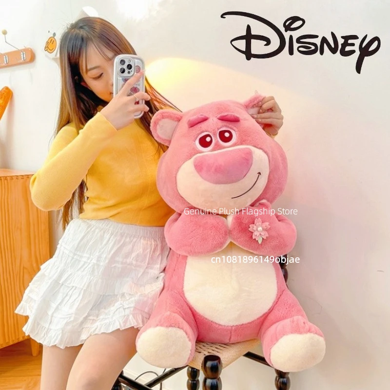 30/40/50/70CM Große Größe Disney Lotso Cartoon Anime Plüsch Puppe Zimmer Dekoration Peluche Kissen nette Plüschtiere Ornamente Geschenk