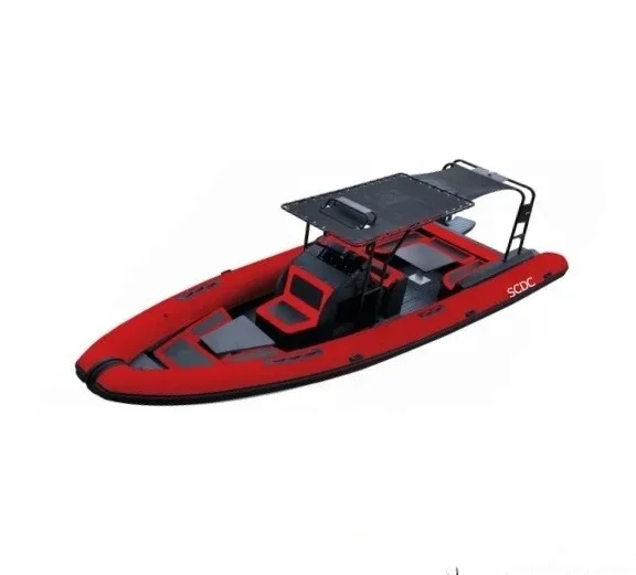SCDC 2.7m ALU270 Deep v Aluminum Hull Hypalon Sport Ocean Luxury Inflatable Rib Boat