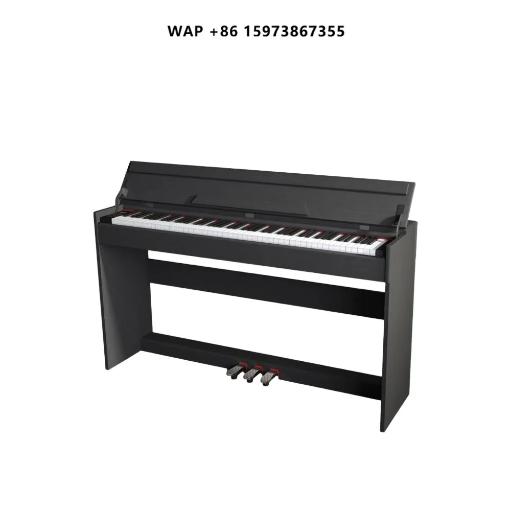 Upright Digital Piano 88 Key 3 Pedals Touch-Sensitive Keyboard Built-In Speaker Preferential Price Private Practice