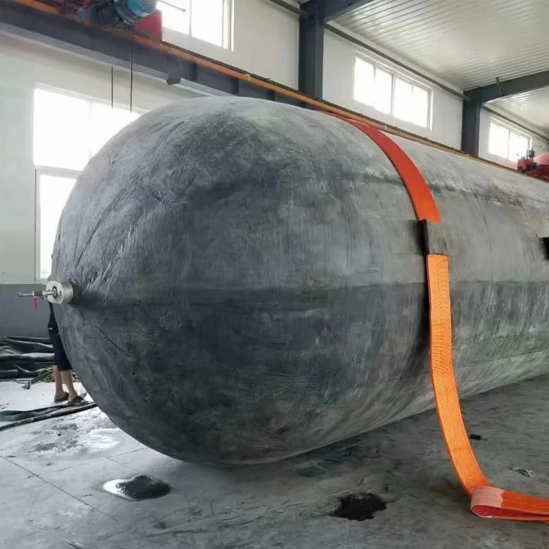 Airbag Cilindrico in Gomma per Recupero Navi