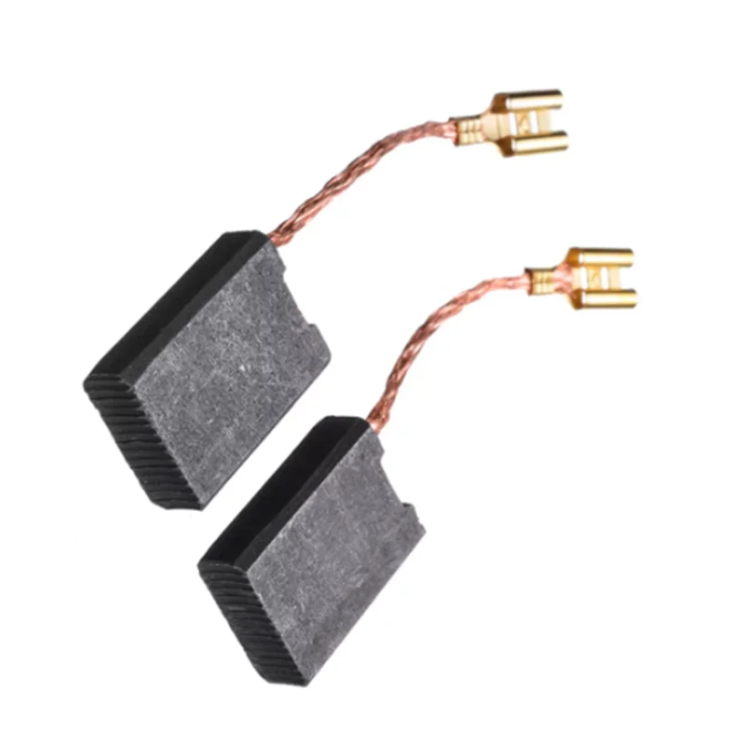 

2pcs Metric 22mm x 16mm x 6mm Motor Carbon Brushes Replacement 7/8" x 5/8" x 15/64"