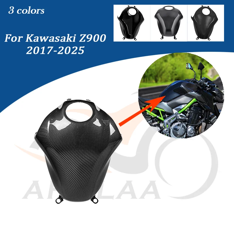 

Z900 Fuel Gas Oil Tank Cover Fairing Cowl For Kawasaki Z 900 Motorcycle Accessories Frame Guard Protection 2017-2025