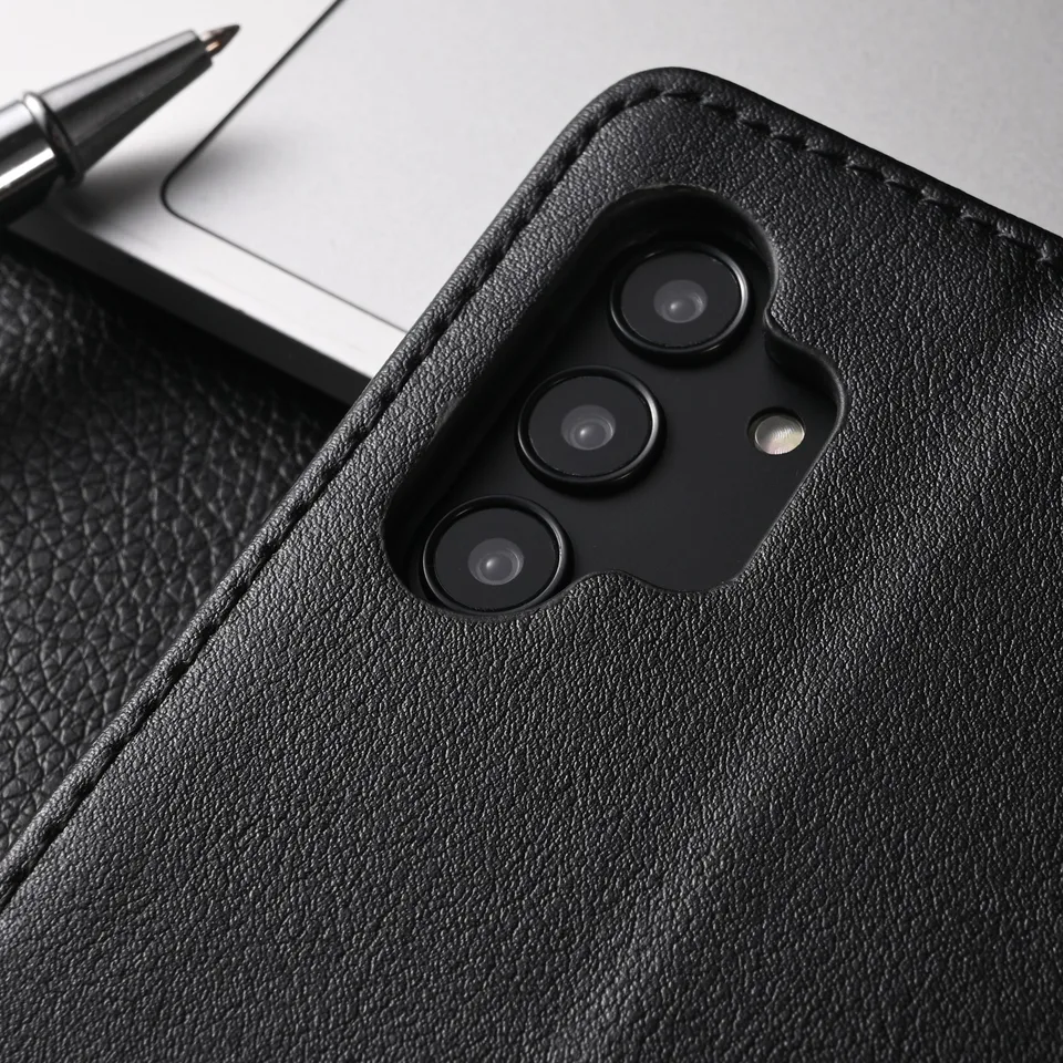 Funda tipo billetera con tapa para Xiaomi Redmi 13C 12 10 10A 10C 9 9A 9C 9T 8 8A 7 7A 6A 5 5A POCO M3 X3 X5 Pro NFC, funda de cuero PU 6