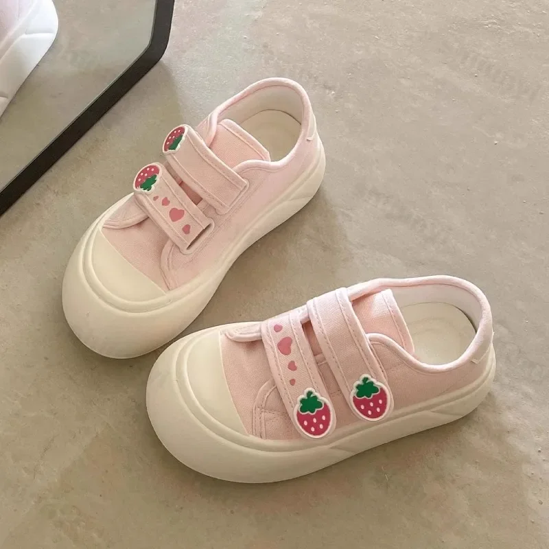 

Women's Canvas Shoes New Spring Autumn New Breathable Platform Casual Board Shoes Lightweight Comfortable Soft Sole Sneakers