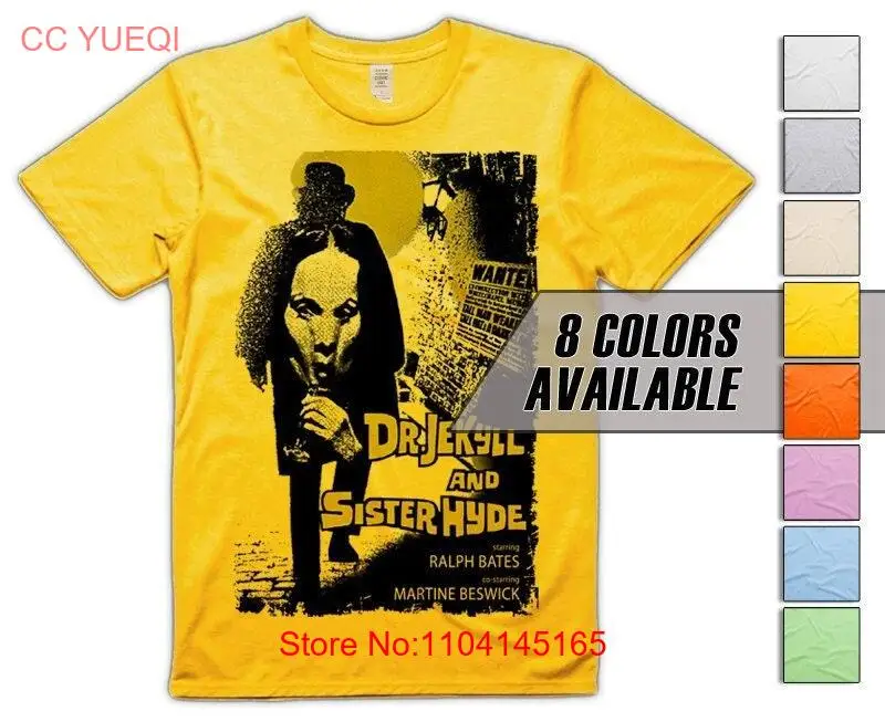 Dr Jekyll and Sister Hyde V1 Men's T Shirt all sizes S 5XL 8 Colors available long or short sleeves