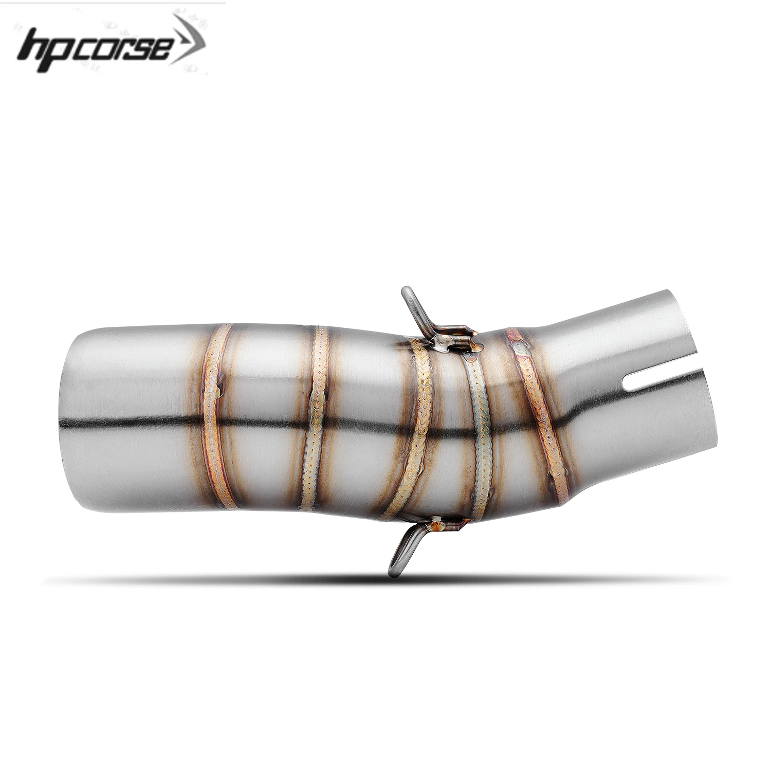 Slip On For CFMOTO 450SR 450 NK SR 2022 2023 Motorcycle Exhaust Muffler Escape Moto Modify 51mm Middle Link Pipe Bike Tube