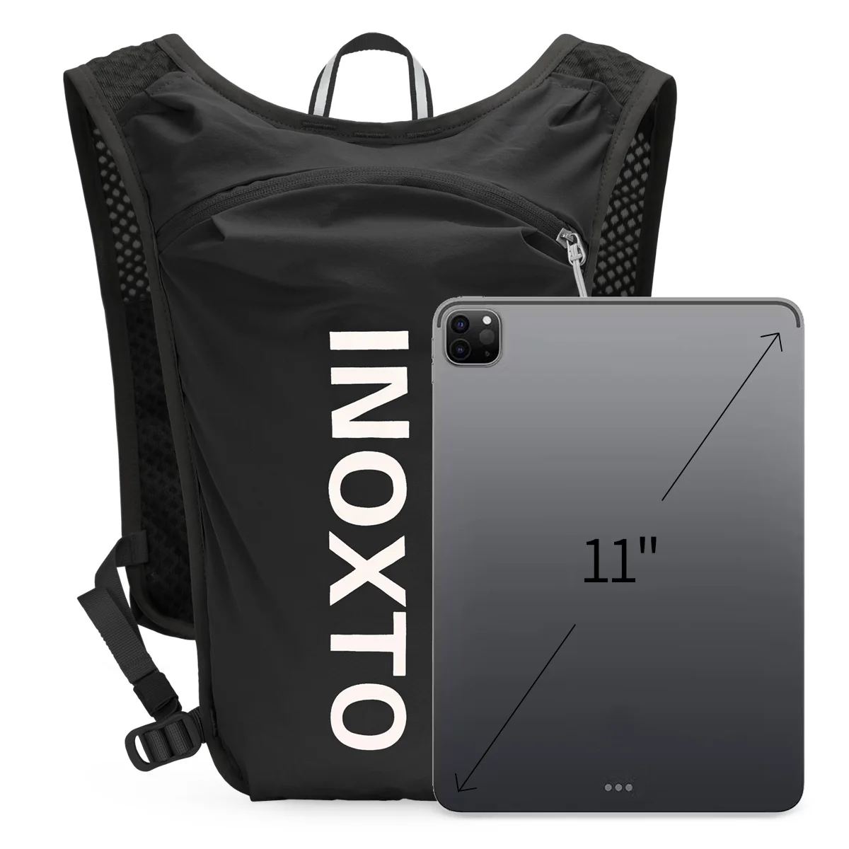 Running Hydration Vest Backpack,Lightweight Insulated Pack with 1.5L Water Bladder Bag Daypack for Hiking Trail Running Cycling