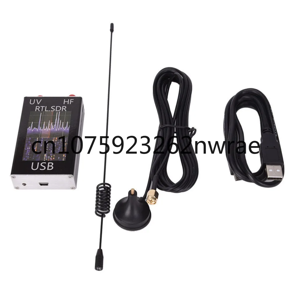 Ham Radio Receiver 100KHz-1.7GHz full Band UV RTL-SDR USB Tuner Receiver USB dongle with RTL2832u R820t2 Ham Radio RTL SDR