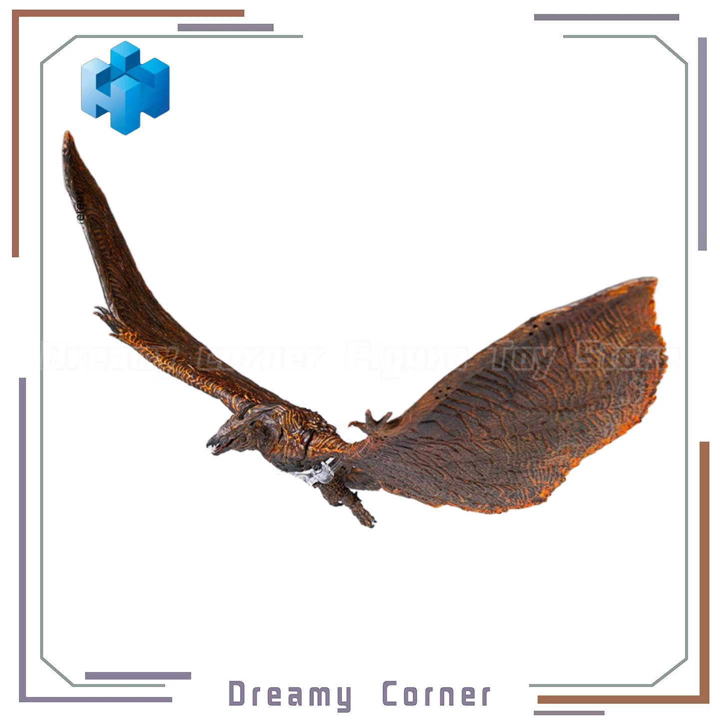 

【В наличии】Оригинальный HIYA EXQUISITE BASIC Godzilla: King of The Monsters RODAN Фигурка Модель монстров
