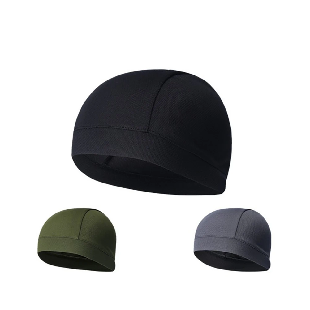 

Cycling Beanie for Men Women Fast Drying Moisture Absorbing Sport Cap Lightweight Stretchable Inner Hat for Mountain Biking Road