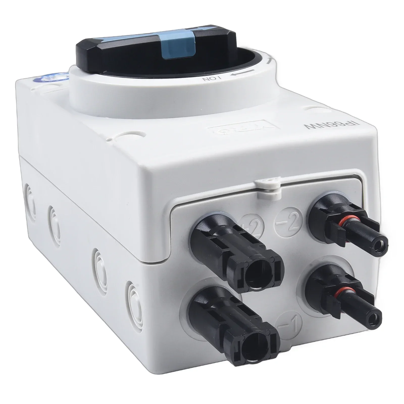 Accessories Switch Waterproof Wall Mounting 4P ABS DC Disconnector For 2 Strings IP66 Main Switch UV Resistant